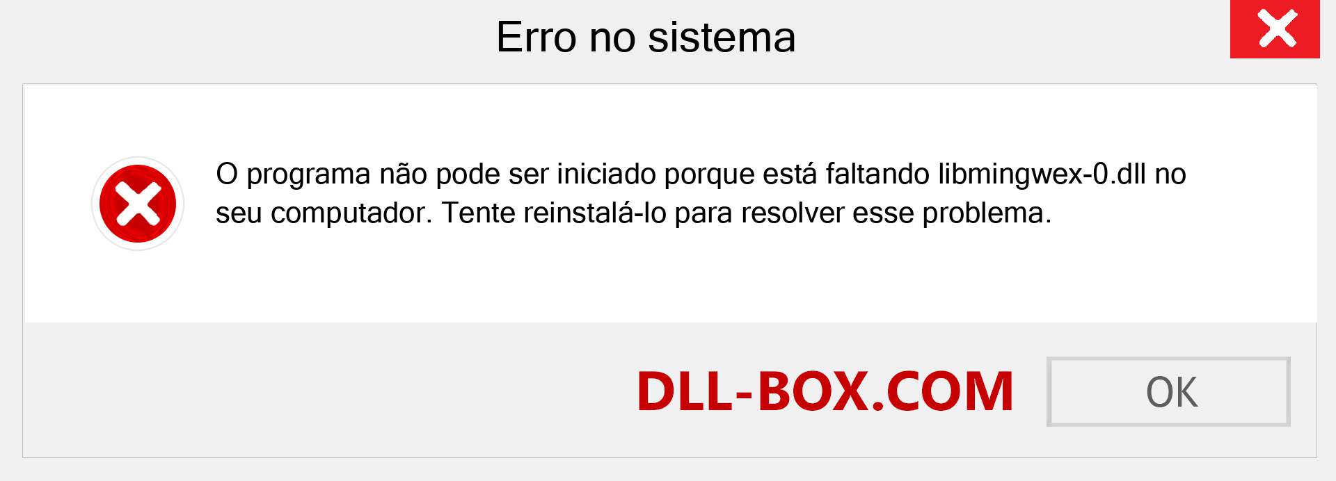 Arquivo libmingwex-0.dll ausente ?. Download para Windows 7, 8, 10 - Correção de erro ausente libmingwex-0 dll no Windows, fotos, imagens